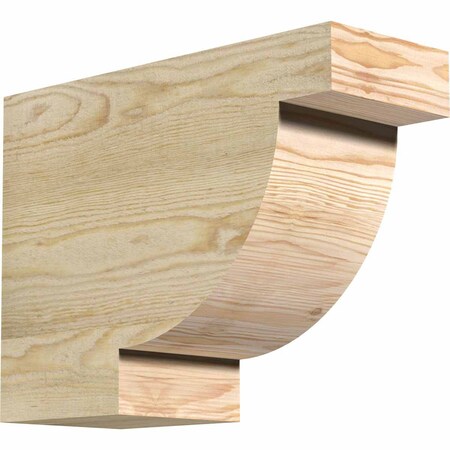 Ekena Millwork Alpine Rough Sawn Rafter Tail, Douglas Fir, 6"W x 12"H x 16"L RFT06X12X16ALP00RDF